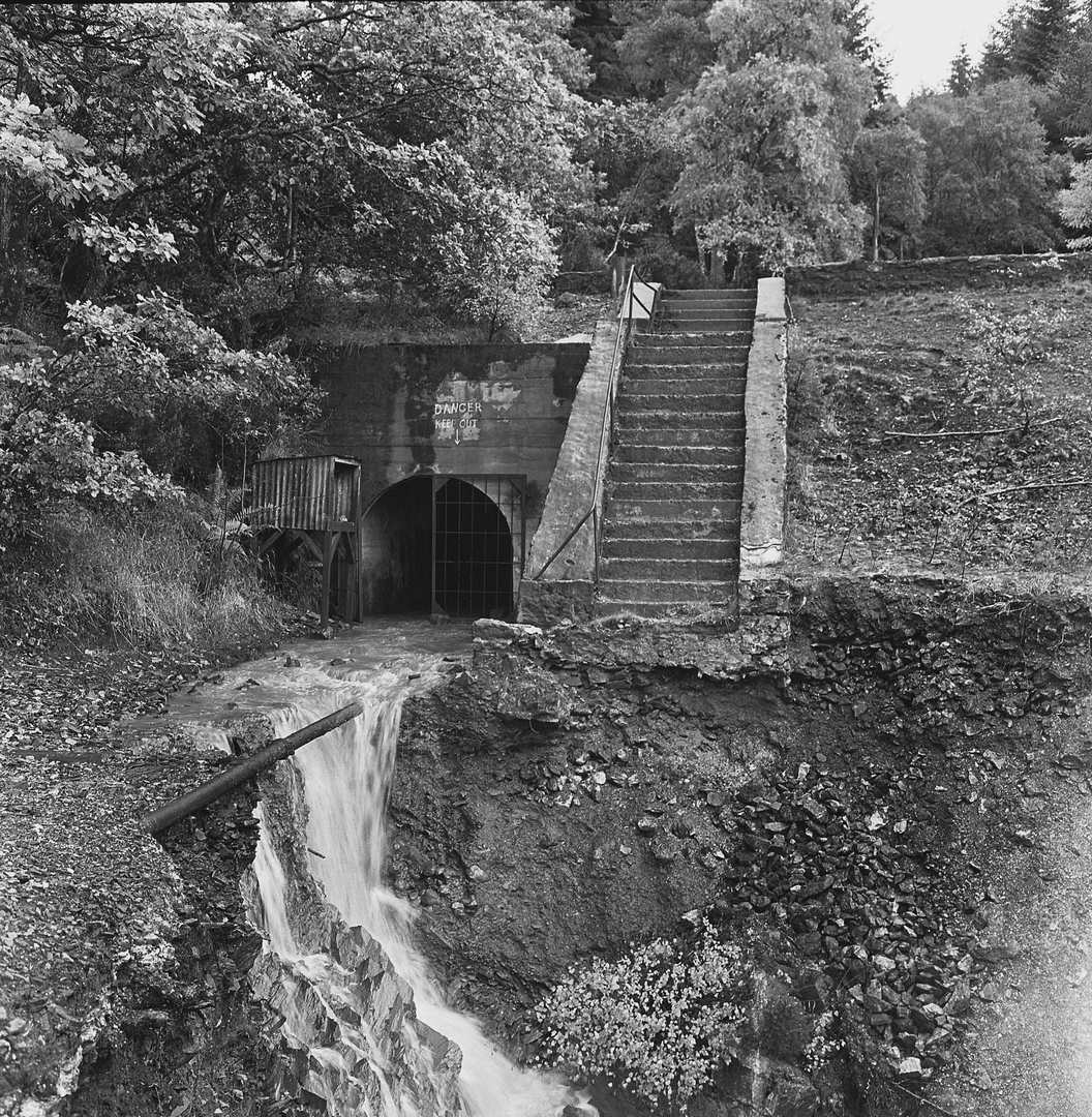 Portal of No 3 Level Parc Mine 1974